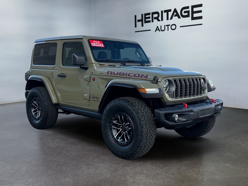 2026 Jeep Wrangler WRANGLER 2-DOOR RUBICON X
