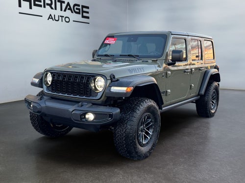 2025 Jeep Wrangler WRANGLER 4-DOOR WILLYS