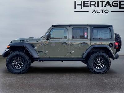 2025 Jeep Wrangler WRANGLER 4-DOOR WILLYS
