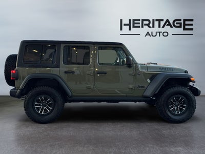 2025 Jeep Wrangler WRANGLER 4-DOOR WILLYS