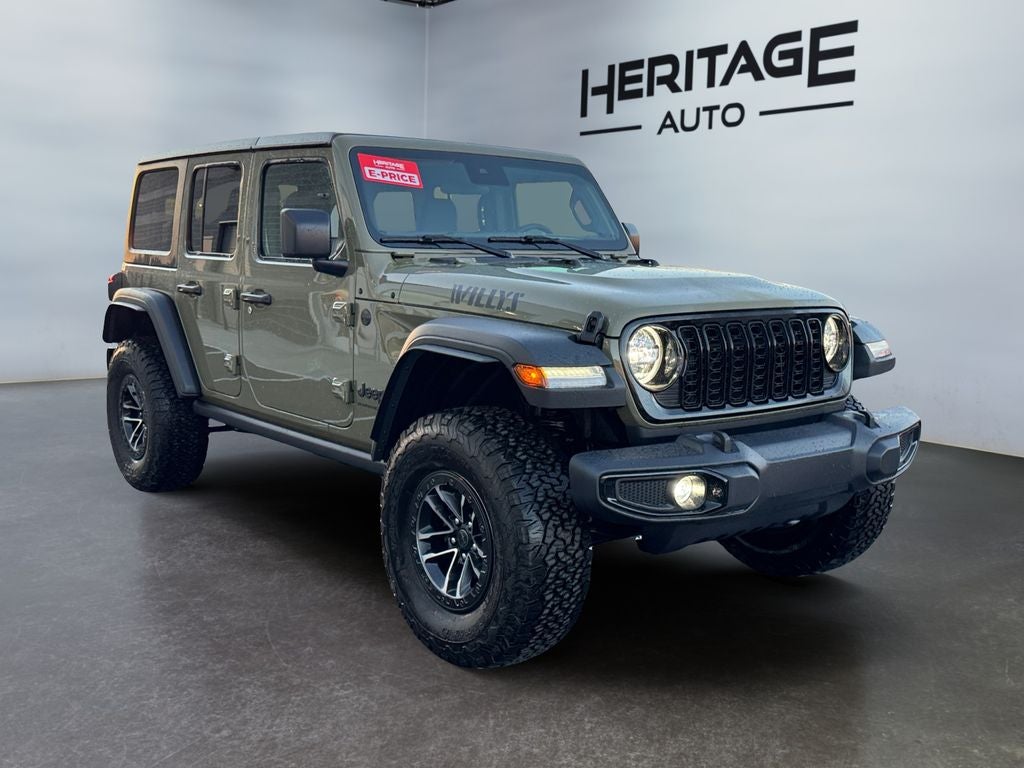 2025 Jeep Wrangler WRANGLER 4-DOOR WILLYS