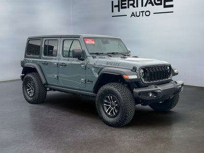 2026 Jeep Wrangler WRANGLER 4-DOOR WILLYS