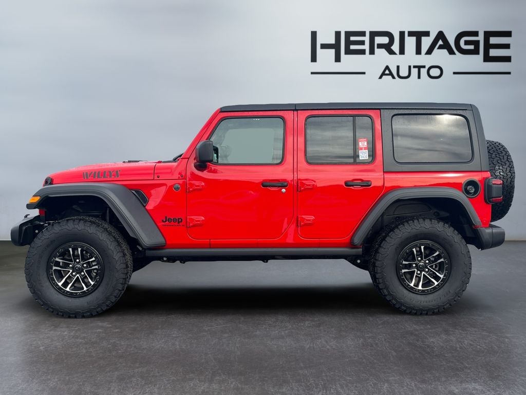 2025 Jeep Wrangler WRANGLER 4-DOOR WILLYS