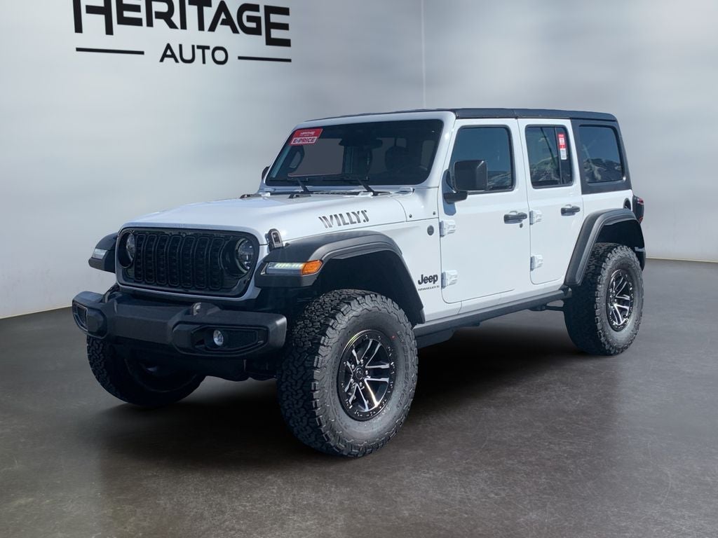 2026 Jeep Wrangler WRANGLER 4-DOOR WILLYS