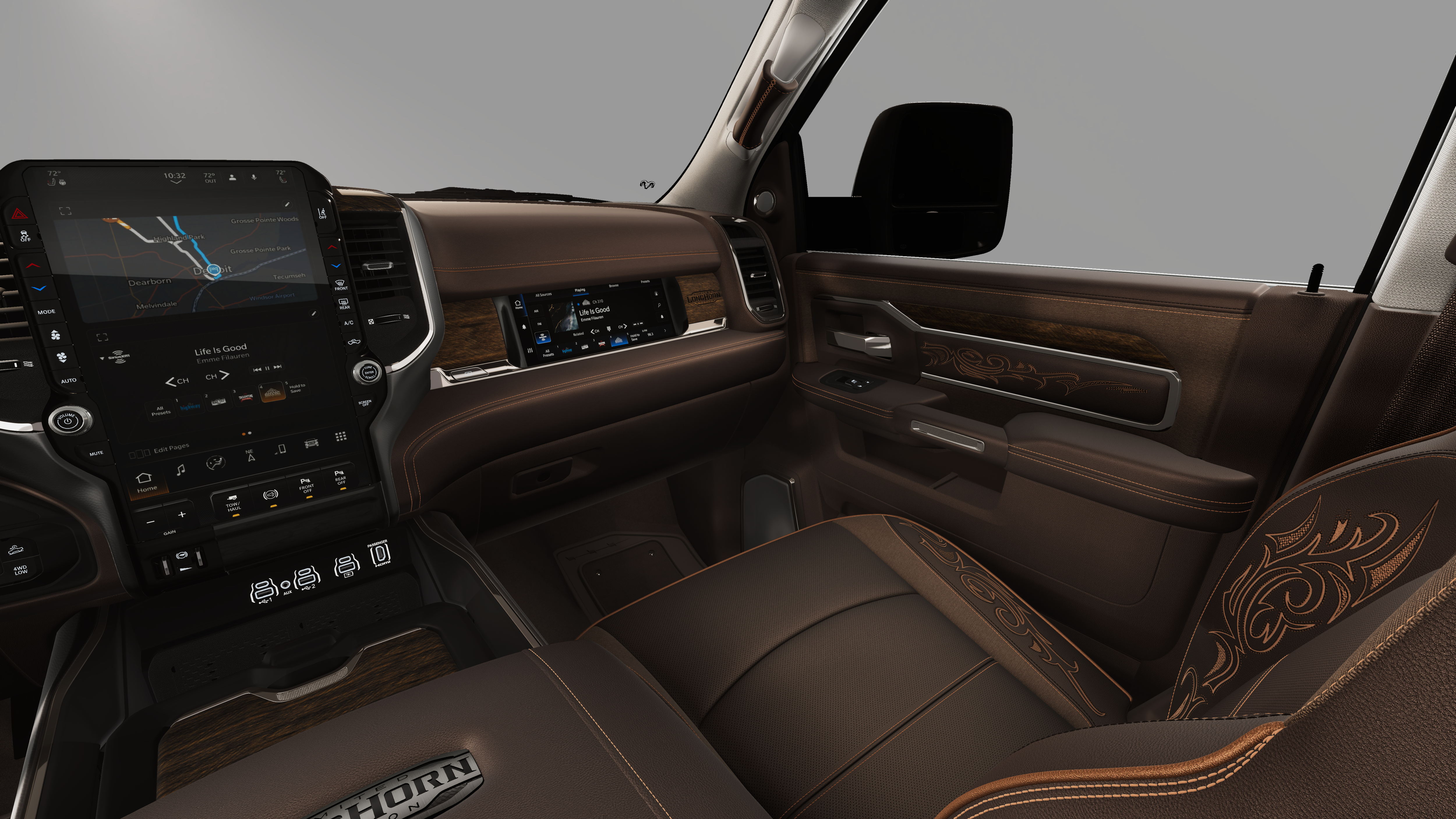2027 RAM 2500 RAM 2500 LONGHORN CREW CAB 4X4 6'4' BOX